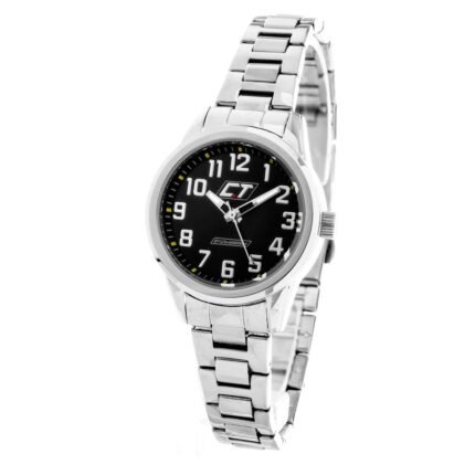 Chronotech Silver Stainless Steel Watch