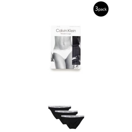 Calvin Klein Underwear Black Cotton Panty