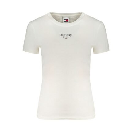 Tommy Hilfiger White Cotton Tops & T-Shirt