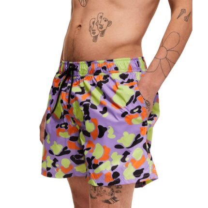 Refrigiwear Multicolor Nylon Men's Swim Trunk