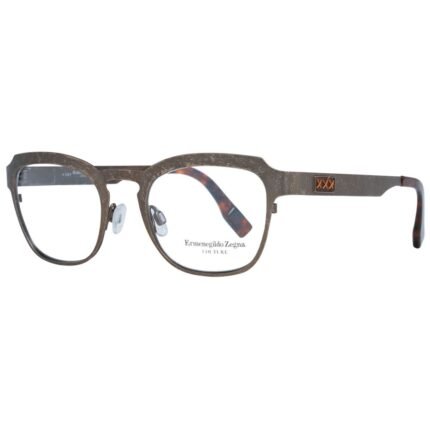 Ermenegildo Zegna Bronze Men Optical Frames