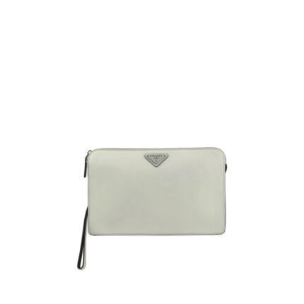 Prada Leather Pouch Bag