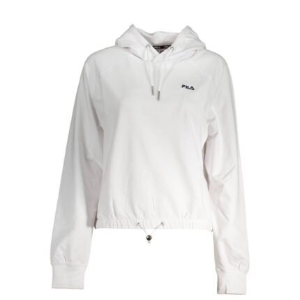Fila White Cotton Women Sweatshirt