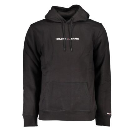 Tommy Hilfiger Black Cotton Sweater