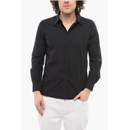 Department 5 Cotton Poplin RAPPO Shirt with Classic Collar