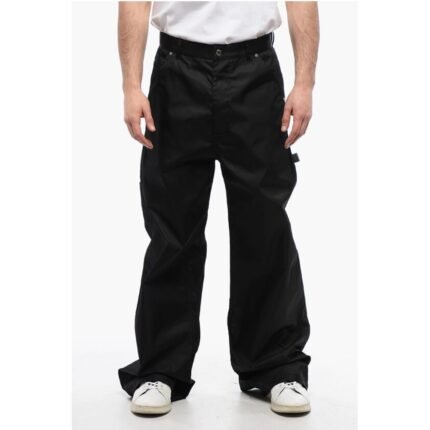 Off-White Nylon CARPENTER Pants with Belt Loops