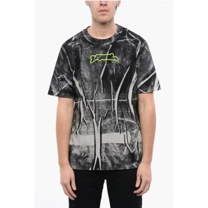 Diesel RED TAG Wrinkled Effect T-JUST-N3 Crew-neck T-shirt