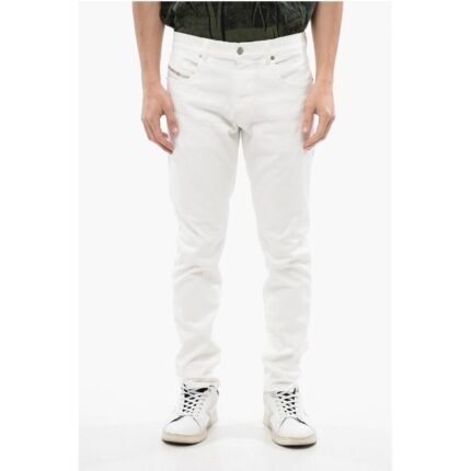 Diesel Light Wash Mid Waisted D-STRUKT-Z-NE Jogg Jeans 16cm