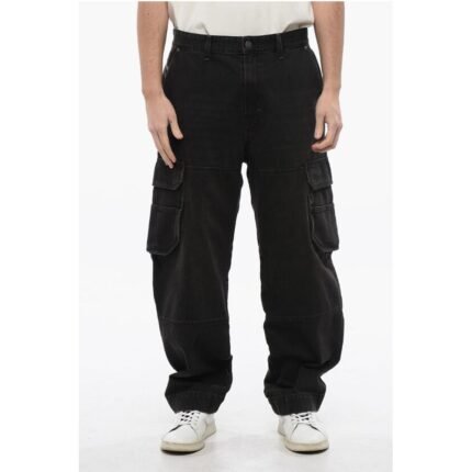 Diesel Wide Leg D-FISH Cargo Jeans 23cm L32