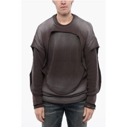 Diesel RED TAG Gradient and Vintage Effect K-OSBERT Crew-neck Sweat