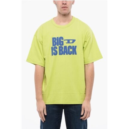 Diesel RED TAG Crew-Neck T-shirt T-BOXT-BACK with Embossed Print