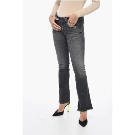 Diesel D-EBBEY Bootcut Denims with Low Waist L.32