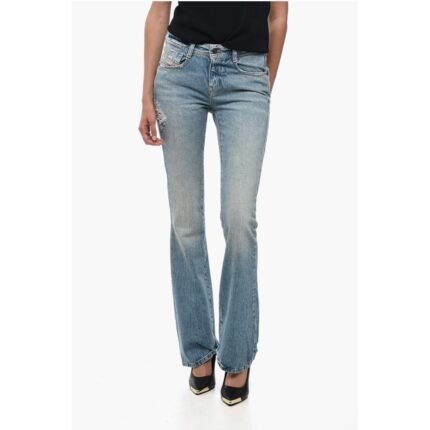 Diesel D-EBBEY Bootcut Denims with Low Waist L.32