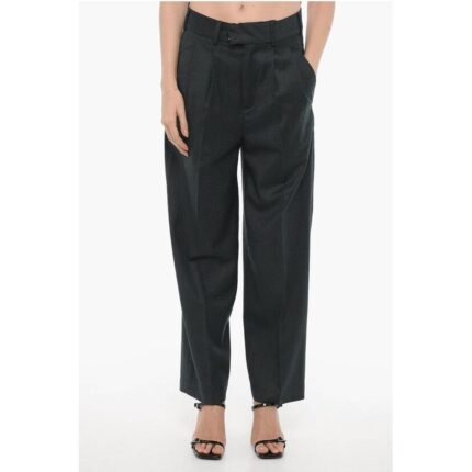 Eudon Choi Double-Pleat Wool and Cashmere Pants