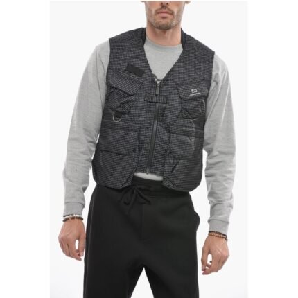 Woolrich Checked TSUNOOGA Vest With Breast Pocket