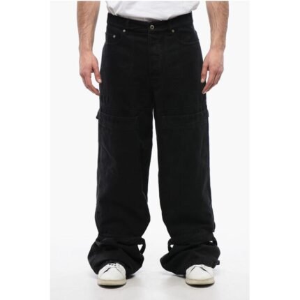 Off-White Relaxed Fit GARMDYED CARPENTER Cargo Denims 32cm