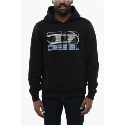 Diesel Printed Cotton S-GINN-HOOD-K40 Hoodie
