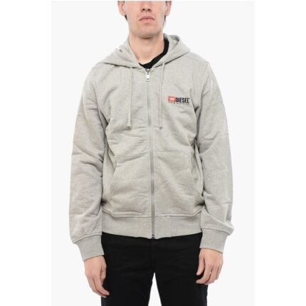 Diesel RED TAG Hoodie S-GINN-HOOD With Zip Closure