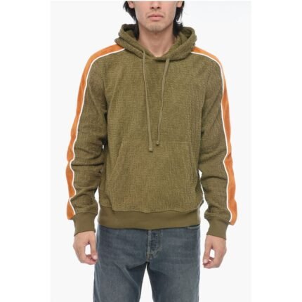 Diesel Chenille Contrasting Band S-GINBERO Hoodie