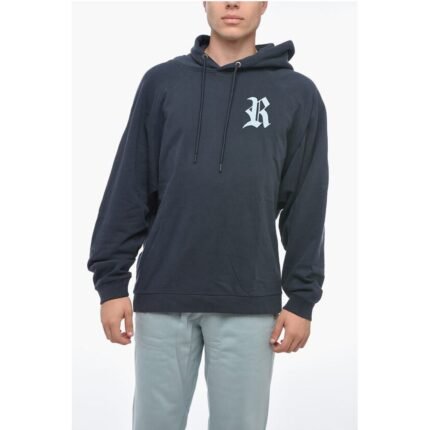 Raf Simons Embroidered Logo Hoodie