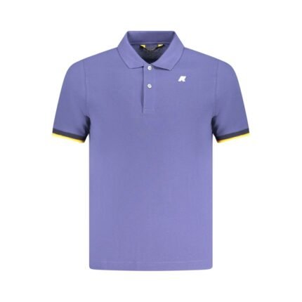 K-WAY Blue Cotton Polo Shirt