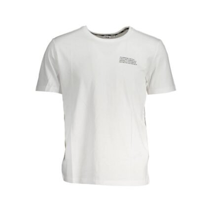 Fila White Cotton T-Shirt