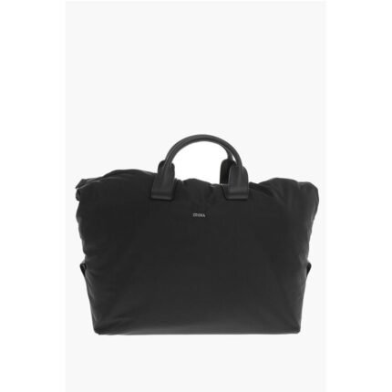 Ermenegildo Zegna Removable Shoulder Strap HOLDALL Travel Bag