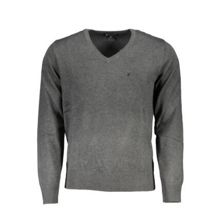 U.S. Grand Polo Gray Nylon Sweater