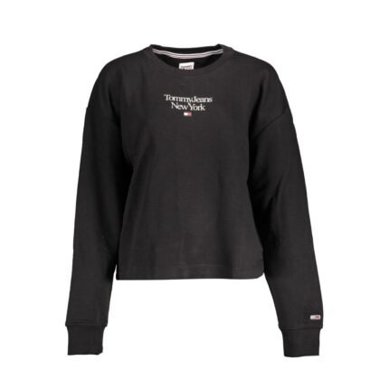 Tommy Hilfiger Black Cotton Sweater