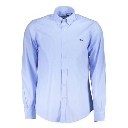 Harmont & Blaine Blue Cotton Shirt
