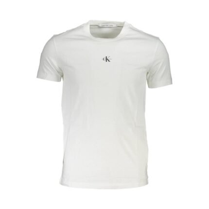 Calvin Klein White Cotton T-Shirt
