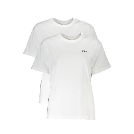 Fila White Cotton Tops & T-Shirt