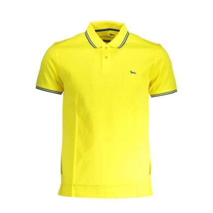 Harmont & Blaine Yellow Cotton Polo Shirt