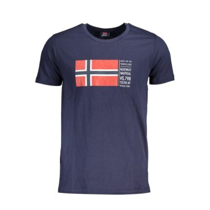 Norway 1963 Blue Cotton T-Shirt