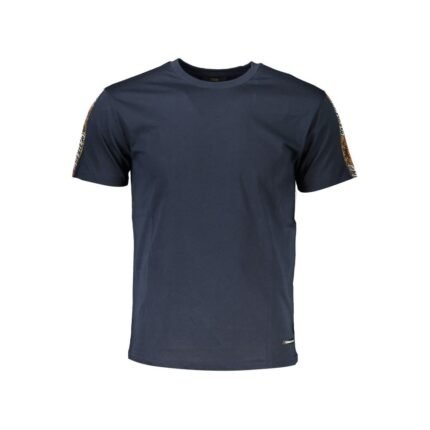 Cavalli Class Blue Cotton T-Shirt