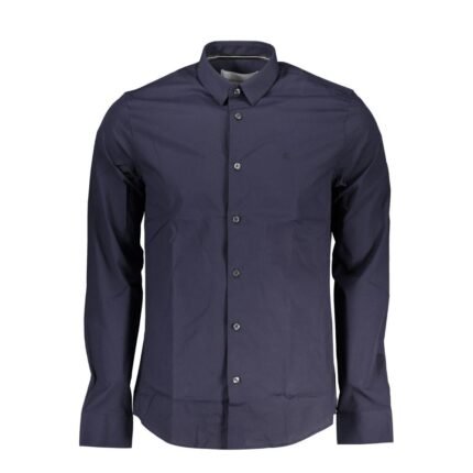 Calvin Klein Blue Cotton Shirt