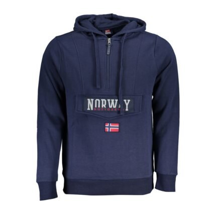 Norway 1963 Blue Cotton Sweater