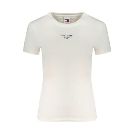 Tommy Hilfiger White Cotton Tops & T-Shirt